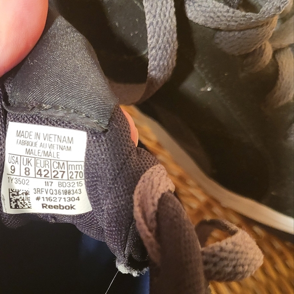 Reebok Royal Complete Men's Lifestyle Shoes Black Sz 9 corkback like new - Picture 11 of 11